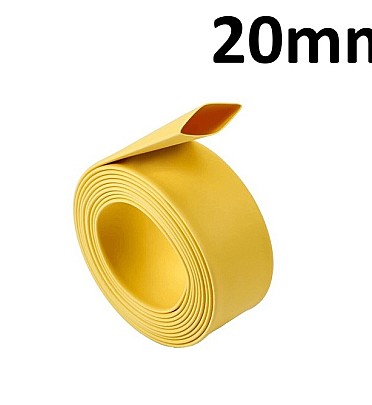 Yellow Heat Shrink (20mm) 1meter