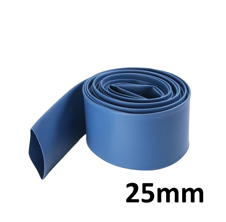 Blue Heat Shrink (25mm) 1meter