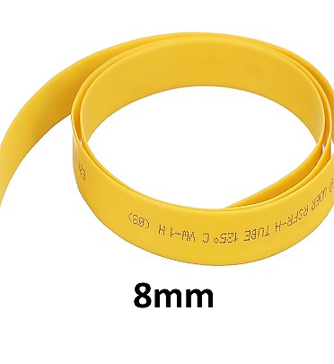Yellow Heat Shrink (8mm) 1meter