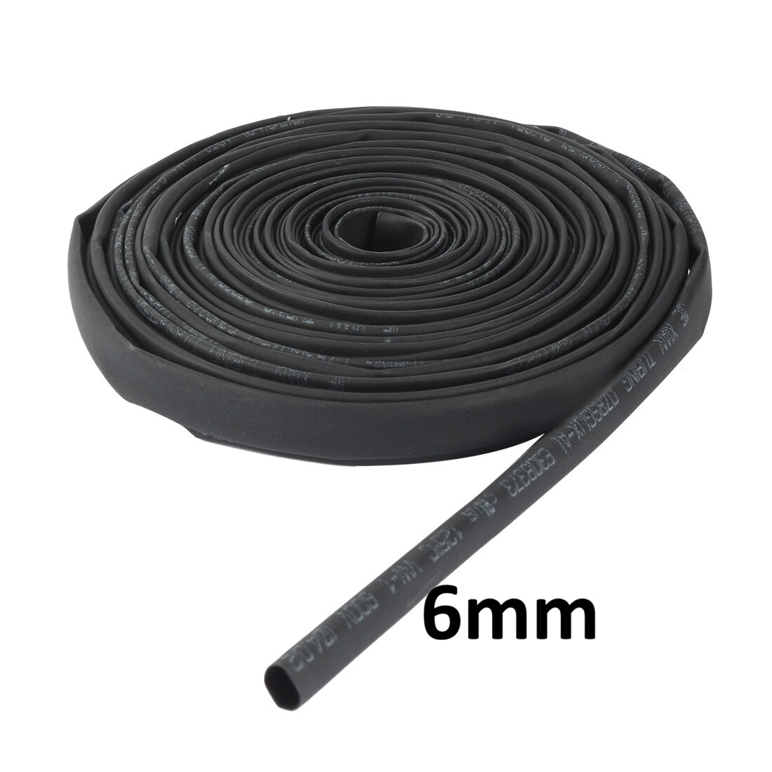 Black Heat Shrink (6mm) 1meter