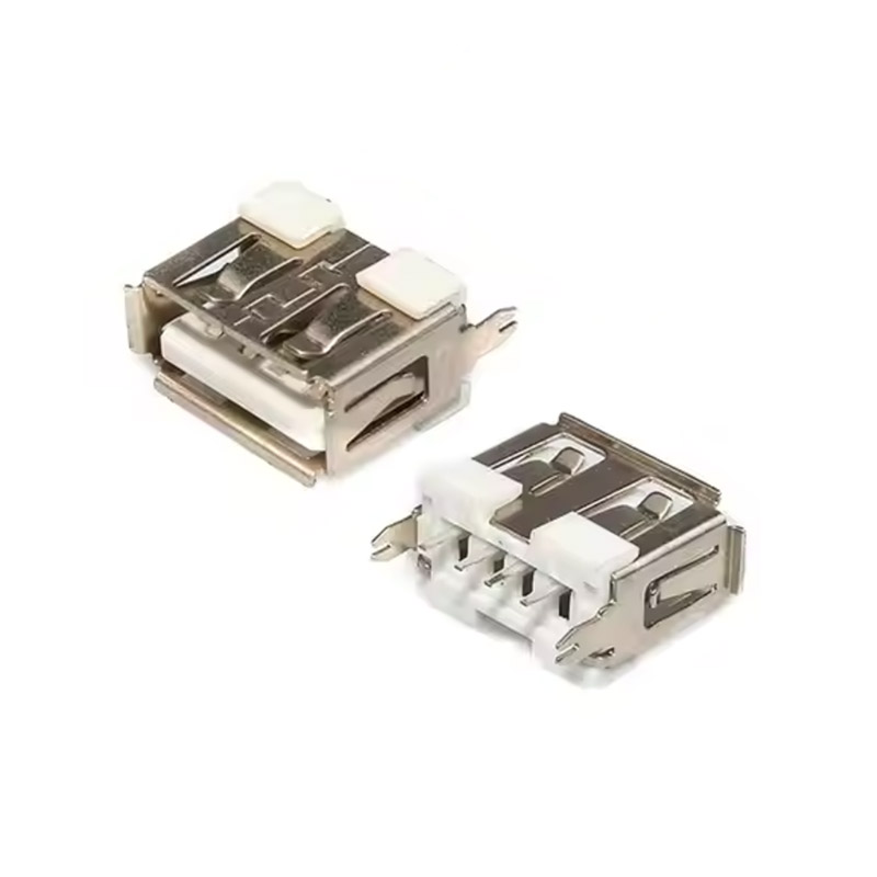 Female USB Connector Type A (Vertical 180°) - DIP (Short)