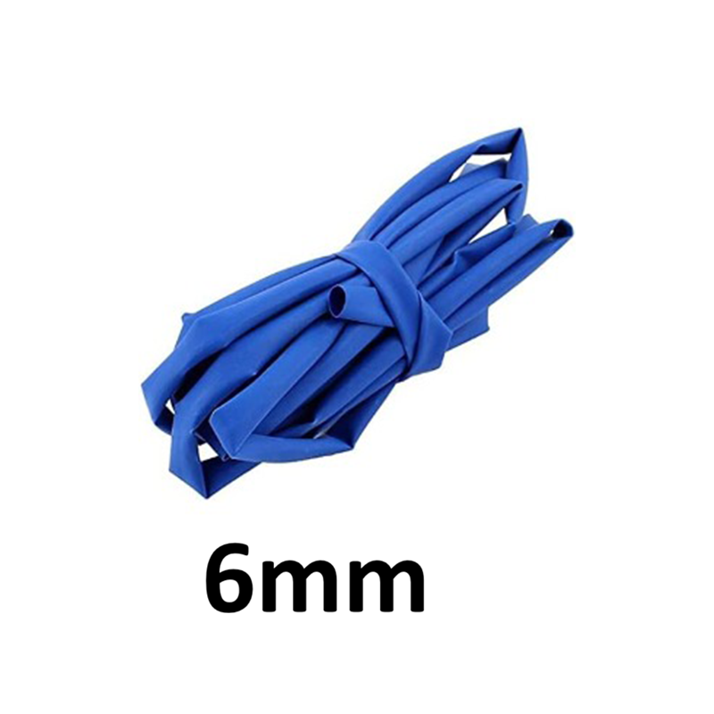 Blue Heat Shrink (6mm) 1meter