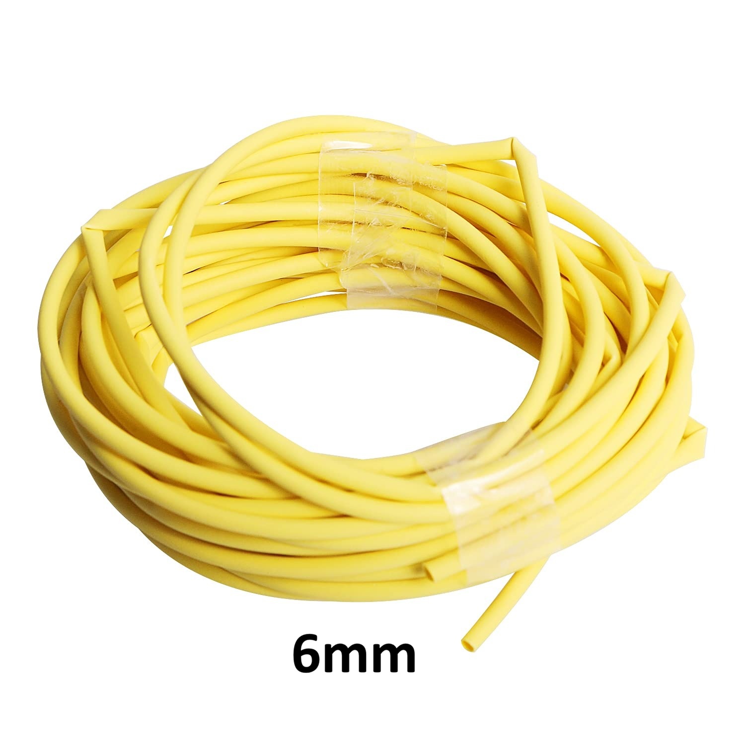 Yellow Heat Shrink (6mm) 1meter