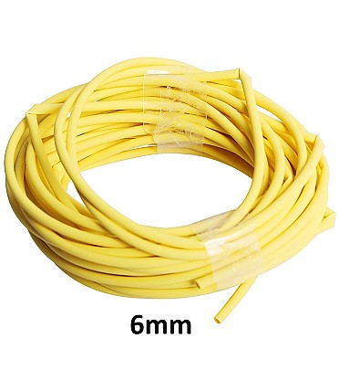 Yellow Heat Shrink (6mm) 1meter