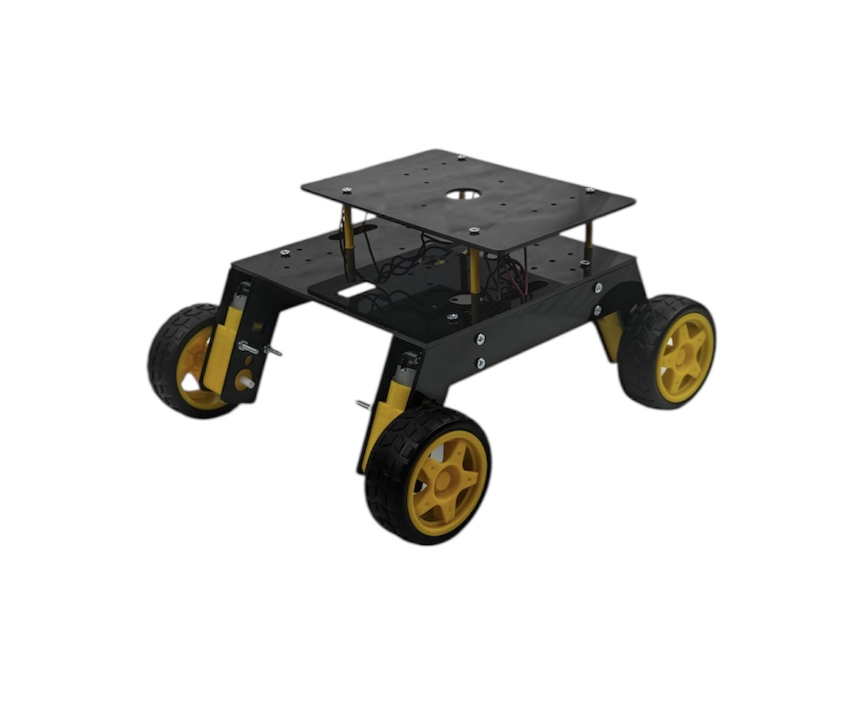 Rover 4WD Explorer Mobile Robot Chassis (Acrylic Body)