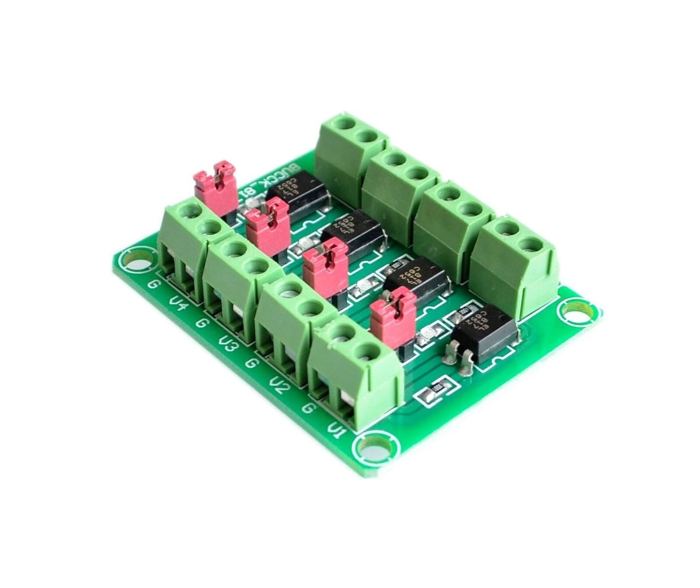 PC817 - 4 Channel Optocoupler Isolation Board