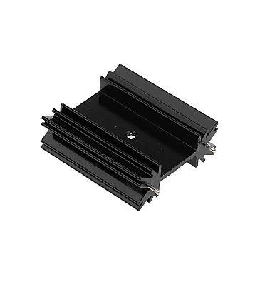Aluminium Heatsink For TO-247 (38x34x12mm) (Black)