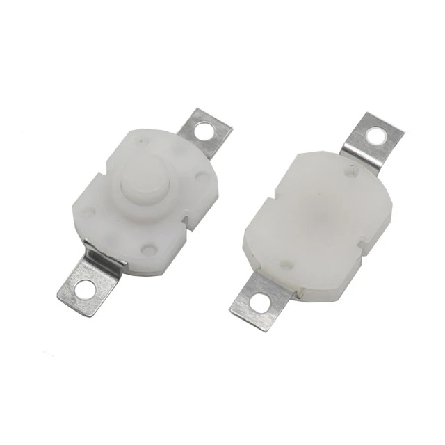 LED Flashlight ON-OFF Switch Push Button 17x12mm 2 Pin (KD-1712) (1Pcs)