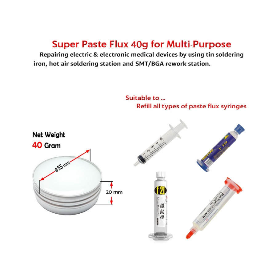 Super Paste Flux 40g for Multi-Purpose