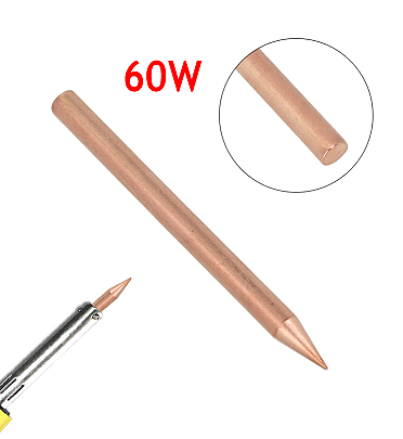 Soldering Iron (60W) Replacement Tip (Yellow Copper)