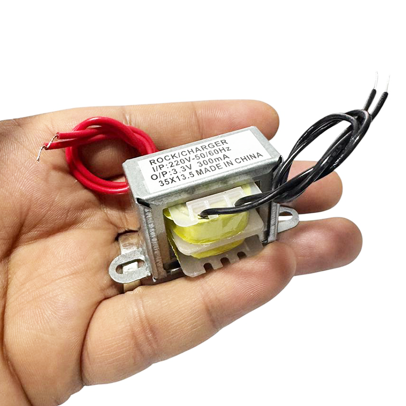Small Transformer 220Vac to 3.3Vac (300mA)