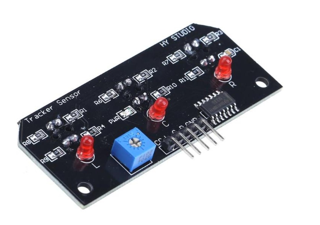 TCRT5000 Tracking Line Follower Sensor (3 Channels)