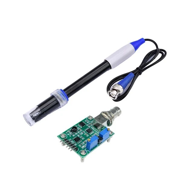 Liquid PH Sensor + BNC PH Electrode Probe Module (PH0-14)