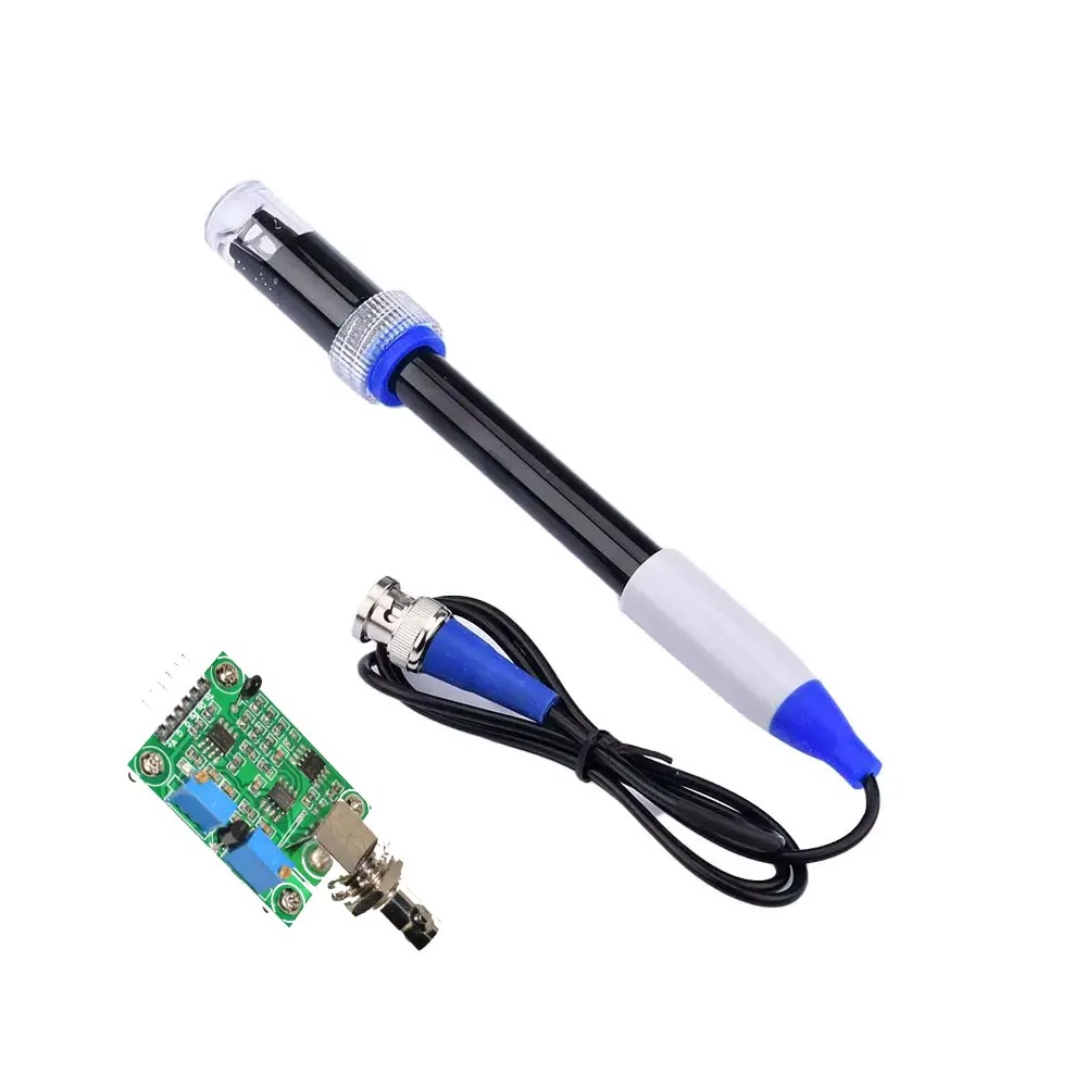 Liquid PH Sensor + BNC PH Electrode Probe Module (PH0-14)