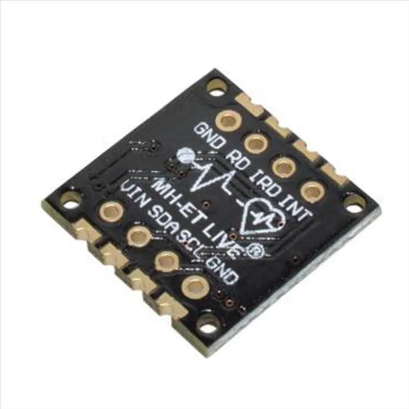 MAX30100 Heart Rate Pulse Sensor Module Puls Detection Blood Oxygen Sensor (Black version)