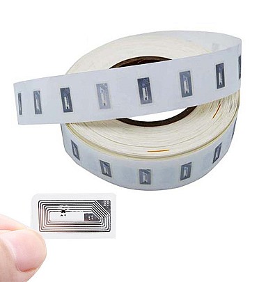 NFC / RFID Sticker 13.56 MHz NTAG213 - K6T4 - Size: 2x1cm