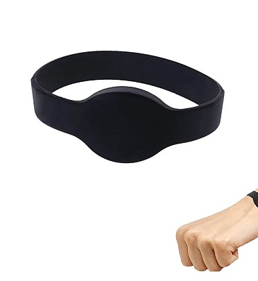 NFC Wristband Rewritable Waterpoof EM4305 - 125Khz (Silicon Bracelet) Size: 65mm