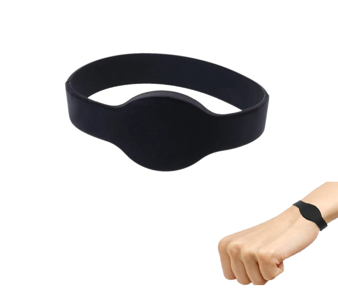 NFC Wristband Rewritable Waterpoof EM4305 - 125Khz (Silicon Bracelet) Size: 65mm