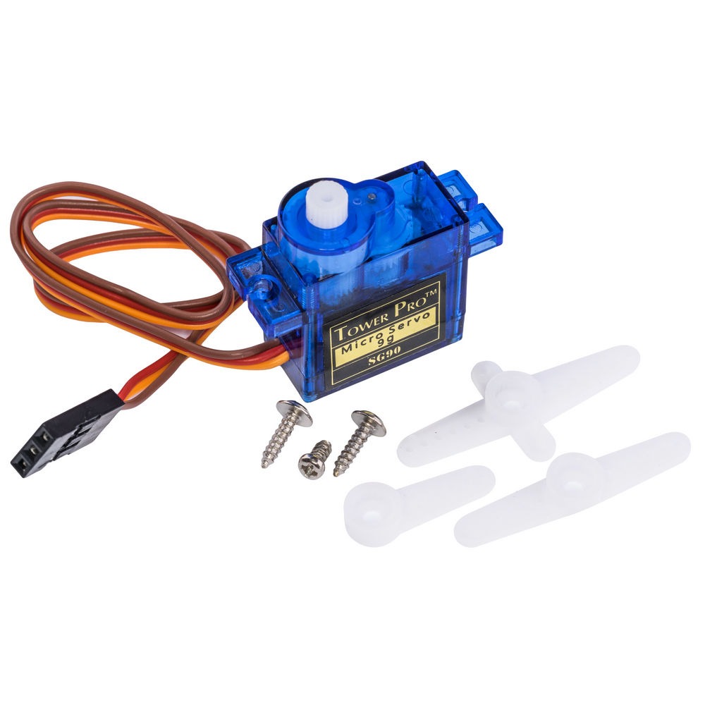 Mini Micro Servo Motor SG90 180 Degree (Plastic Gear)