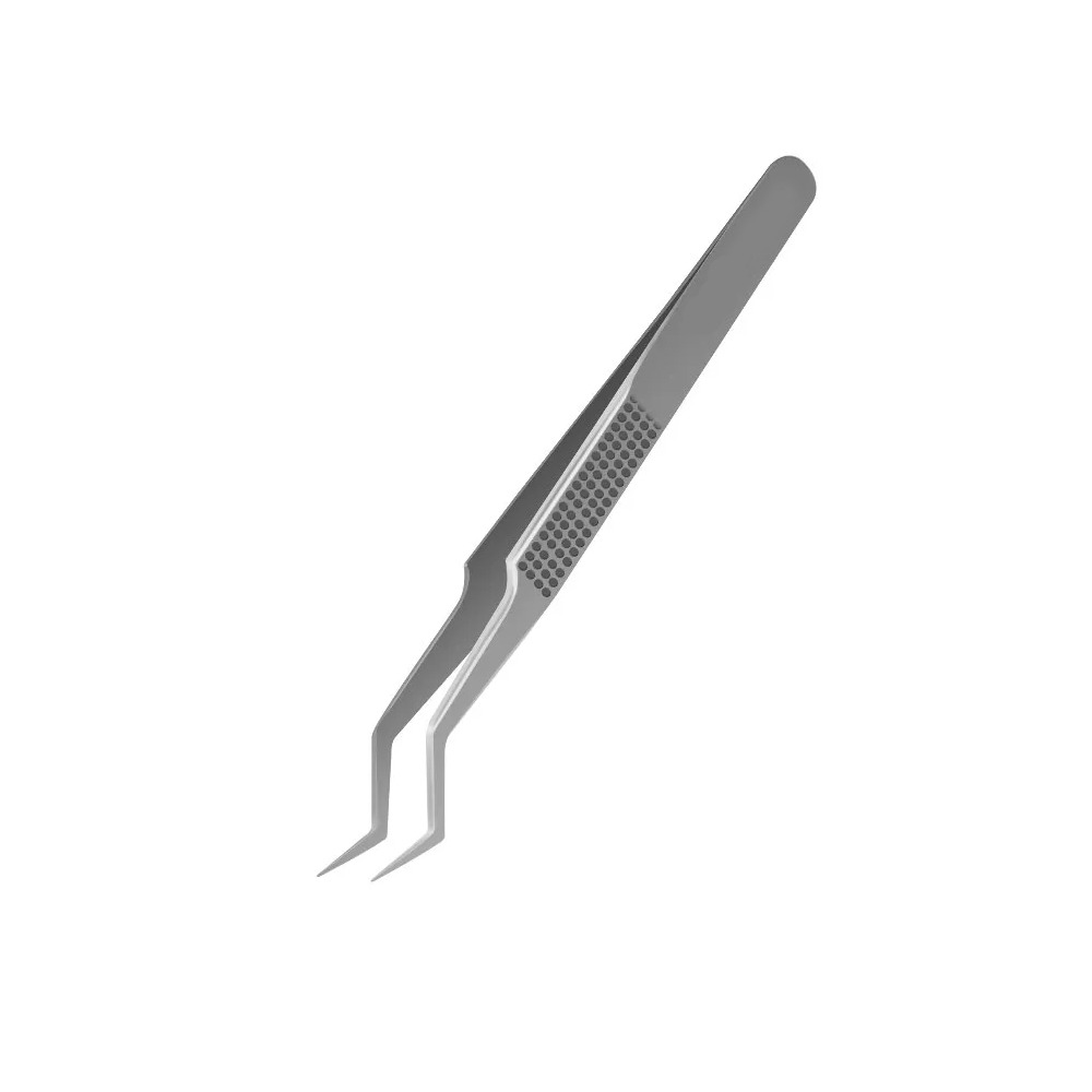 M&R Anti-Static Tweezer Curved Tip (MR-20 ) High Quality