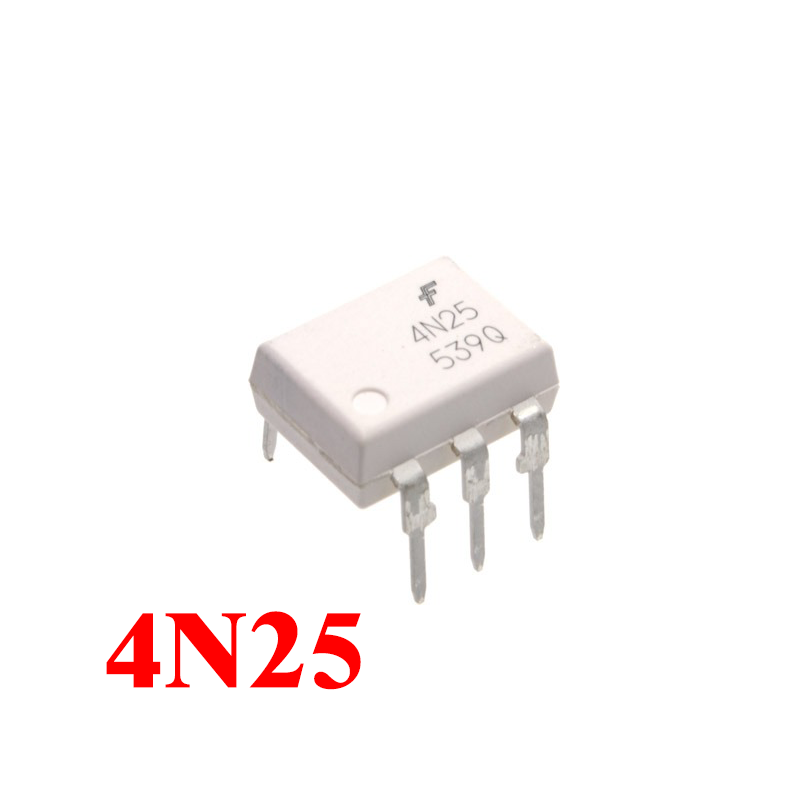 4N25 (OptoCoupler Optoisolator) DIP-6