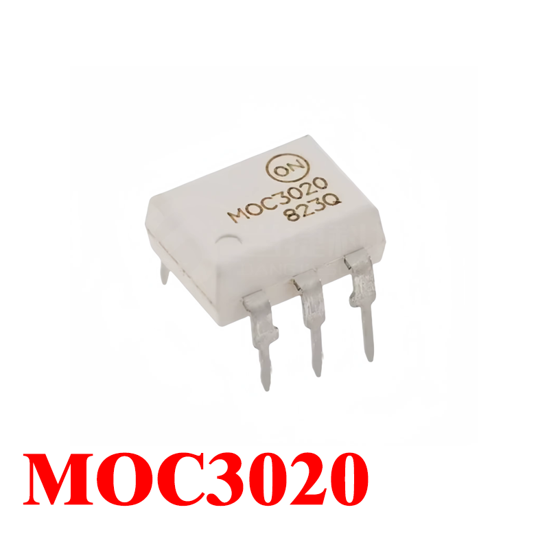 MOC3020 (Optoisolator Triac Driver) DIP-6