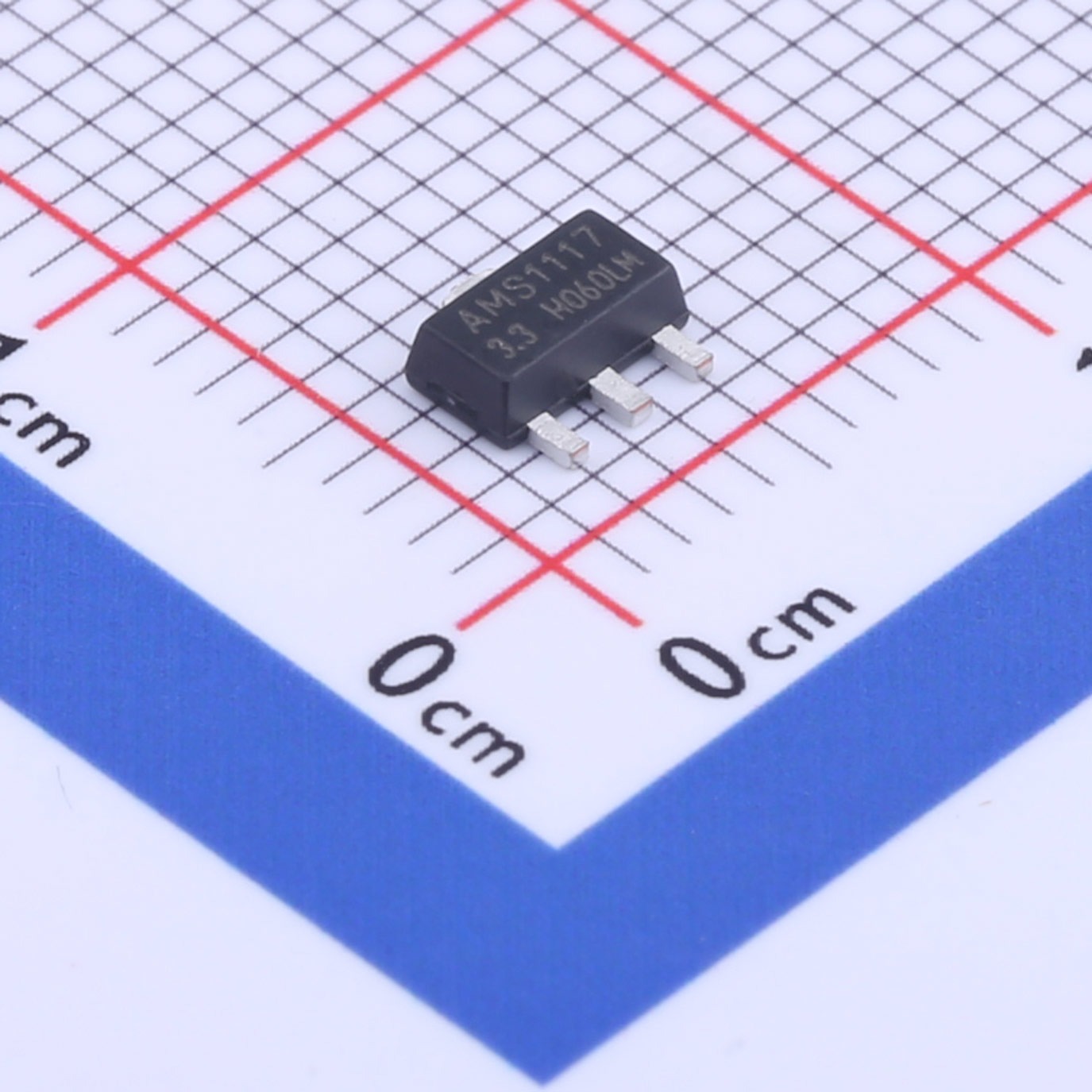 AMS1117 - 3.3 - SOT-89 (3.3V Linear Voltage Regulator)
