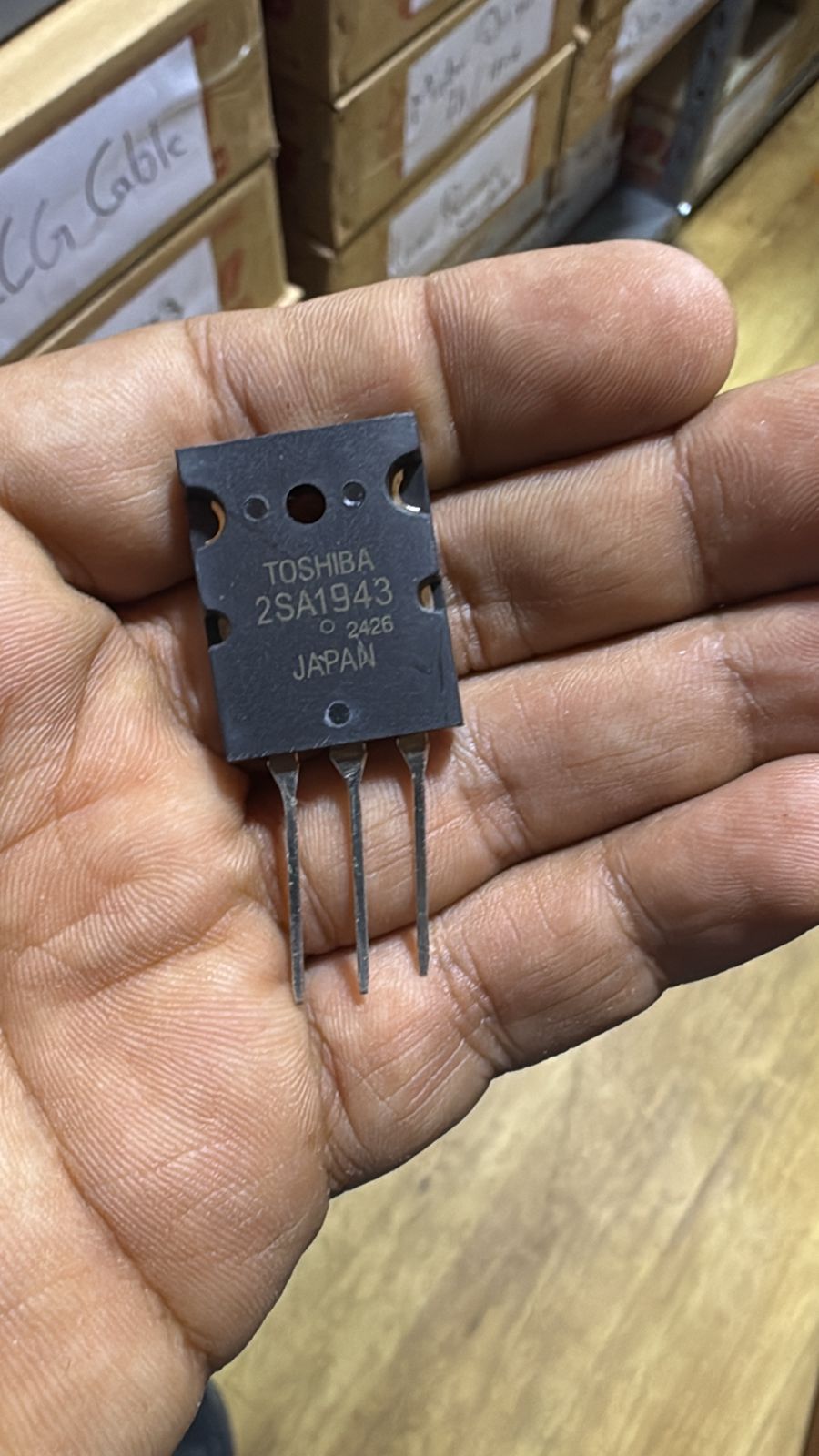 2SA1943 PNP Power Transistor TOSHIBA (230V-15A) TO-3P