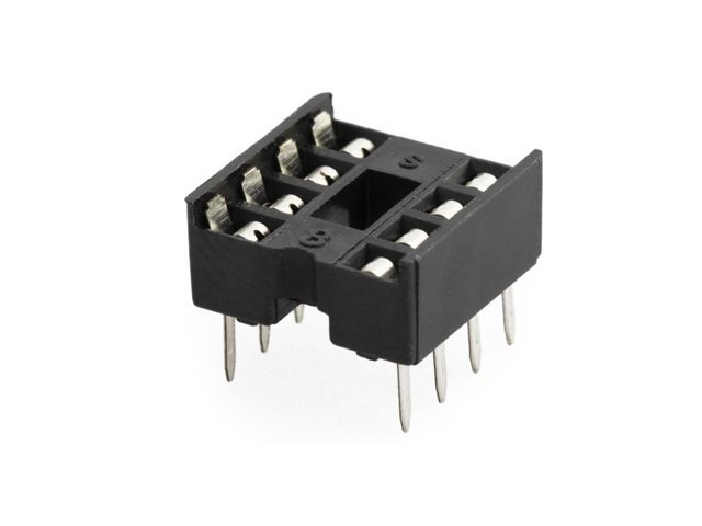 IC socket 8Pin (4+4)