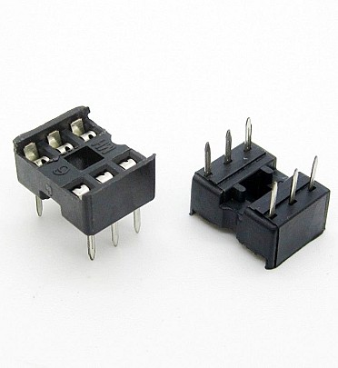 IC socket 6Pin (3+3)