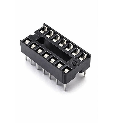 IC socket 16Pin (8+8)