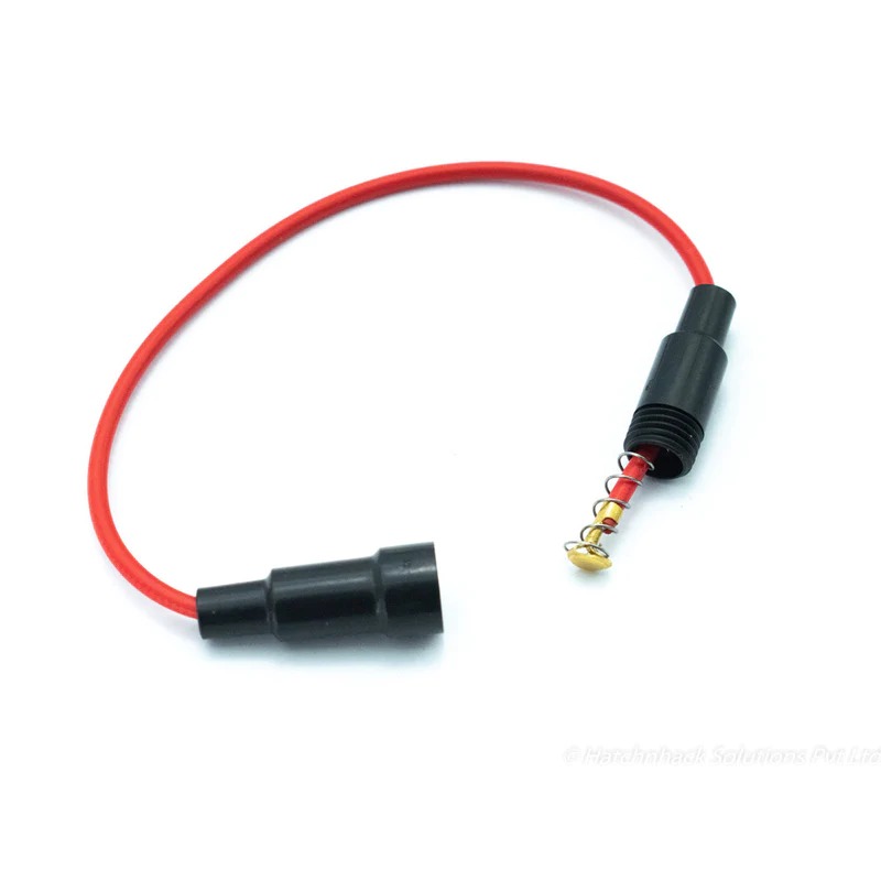 Automotive Car fuse holder Screw Type Wire For Fuse Size (T5x20) Black