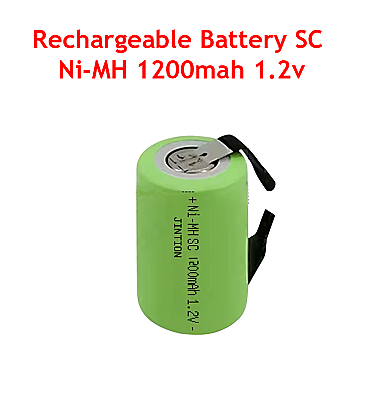 Rechargeable Battery 1.2V SC Ni-MH (Real Capacity: 1200mah)