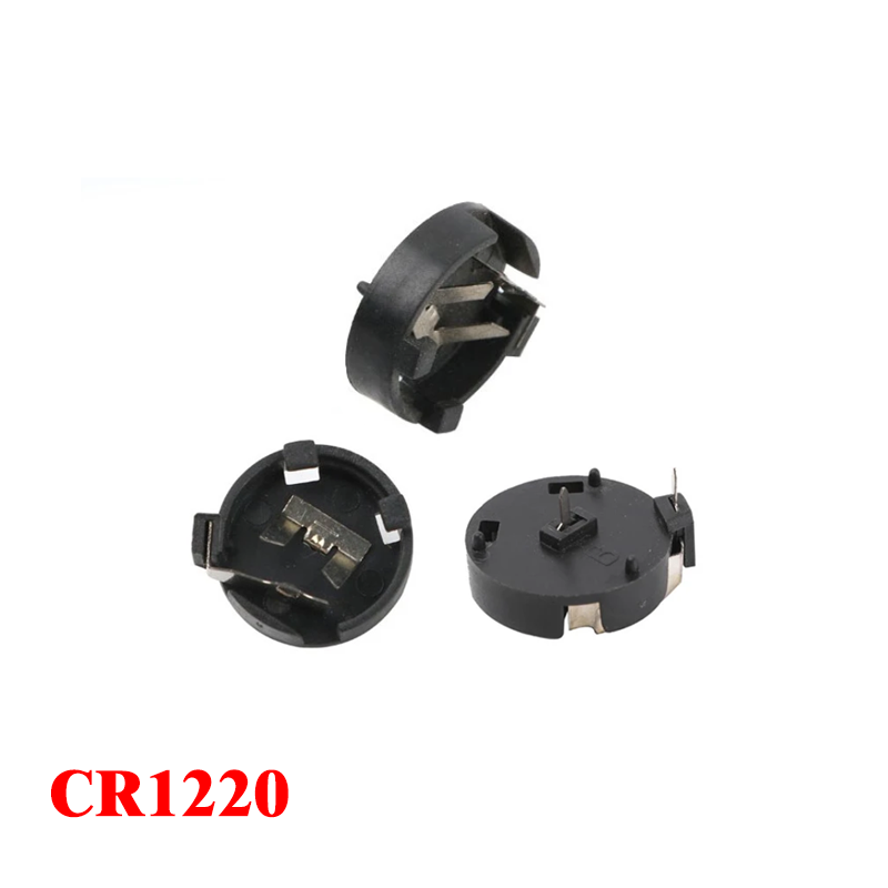 Coin Cell Battery holder Case DIP For CR1220