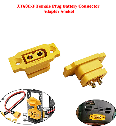 XT60E-F Female Plug Battery Connector Adapter Socket