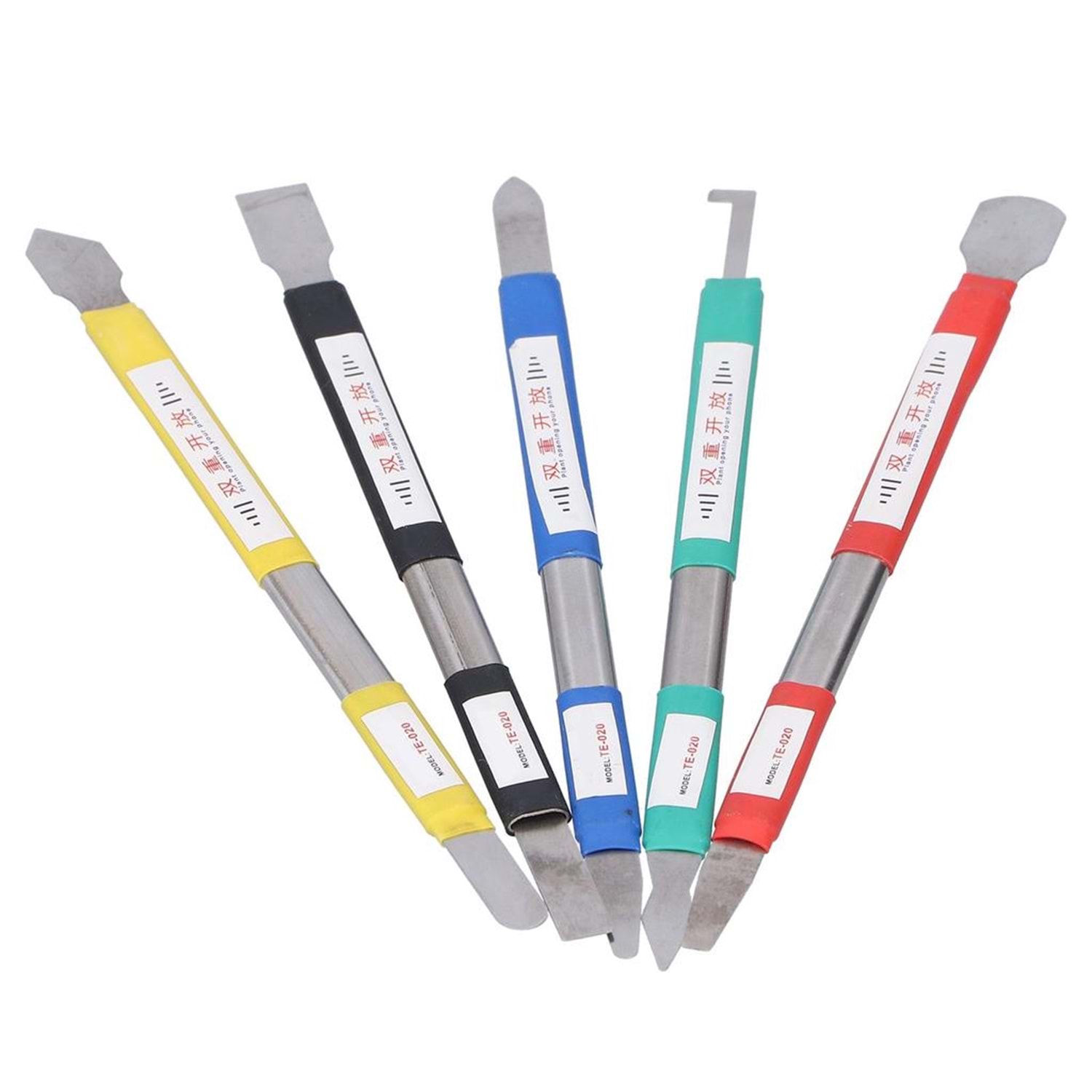 Sharp Stainless Steel 5 in 1 Double edged Metal Crowbar Pry Opening Tools for Mobile Phone