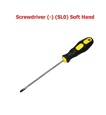 Screwdriver (-) (SL0) Soft Hand