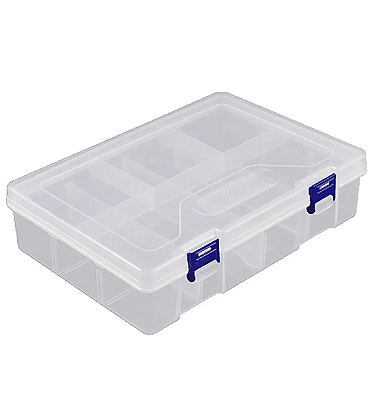 Plastic Storage Box Two Layer (23.4*16.8*6.2cm)