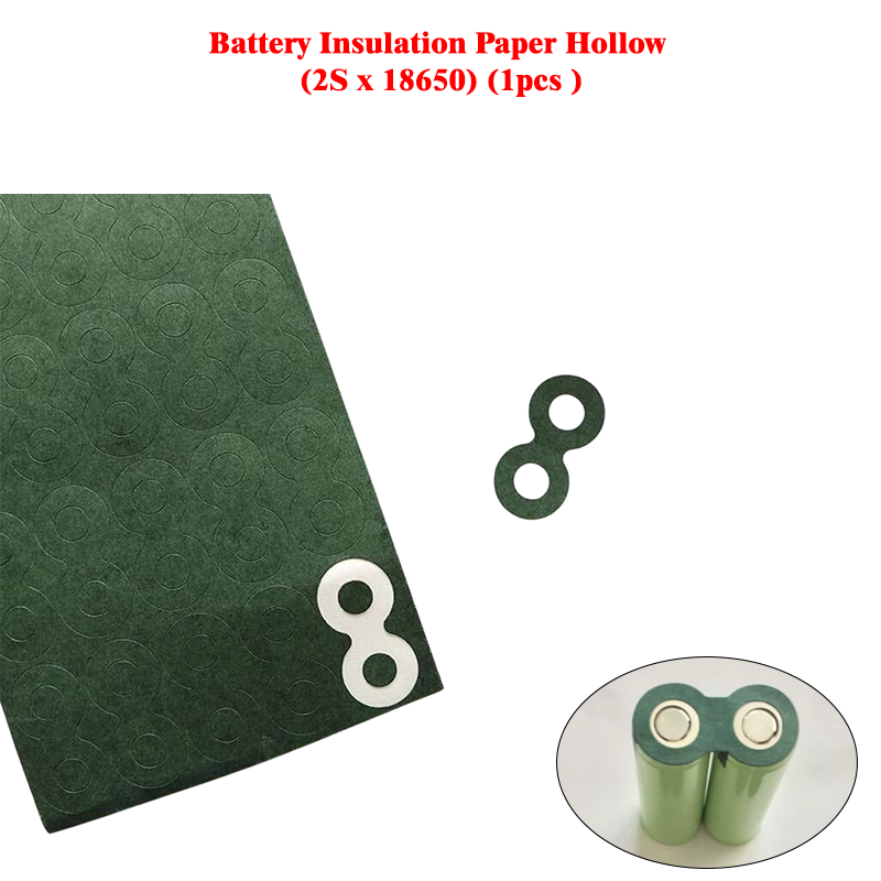 Battery Insulation Paper Hollow (2S x 18650) (1pcs )