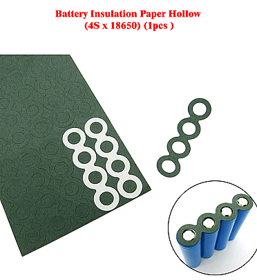 Battery Insulation Paper Hollow (4S x 18650) (1pcs )