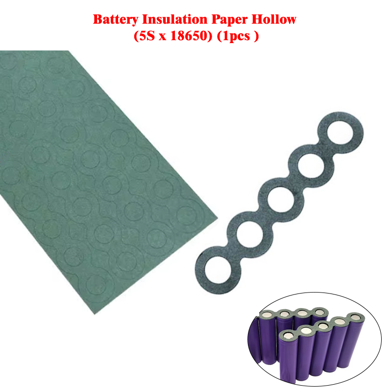 Battery Insulation Paper Hollow (5S x 18650) (1pcs )