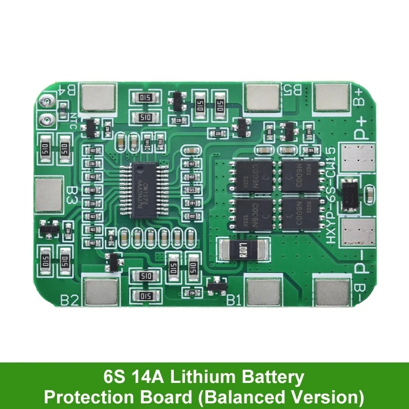 BMS 6S (24V-14A ) Lithium Battery Protection Module