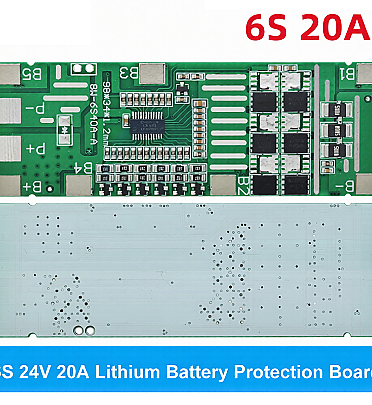 BMS 6S (24V-20A ) Lithium Battery Protection Module