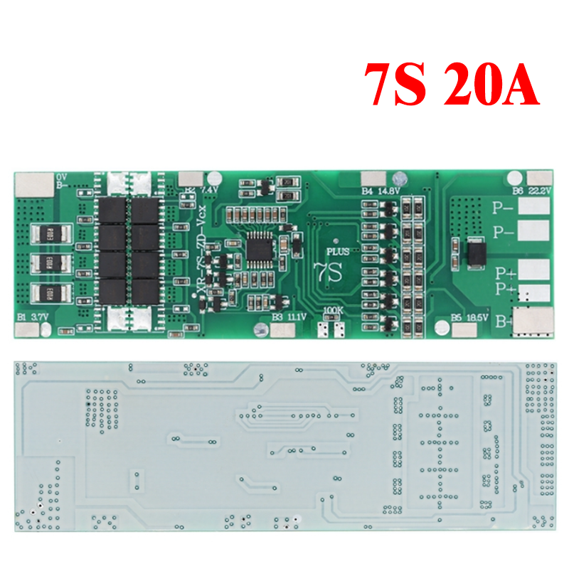 BMS 7S (20A ) Lithium Battery Protection Module