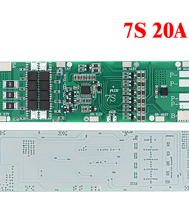 BMS 7S (20A ) Lithium Battery Protection Module