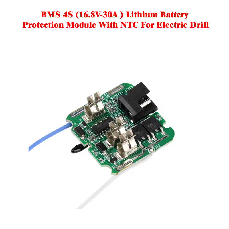 BMS 4S (16.8V-30A ) Lithium Battery Protection Module With NTC For Electric Drill