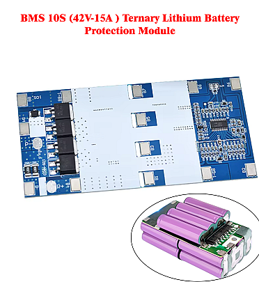 BMS 10S (42V-15A ) Ternary Lithium Battery Protection Module
