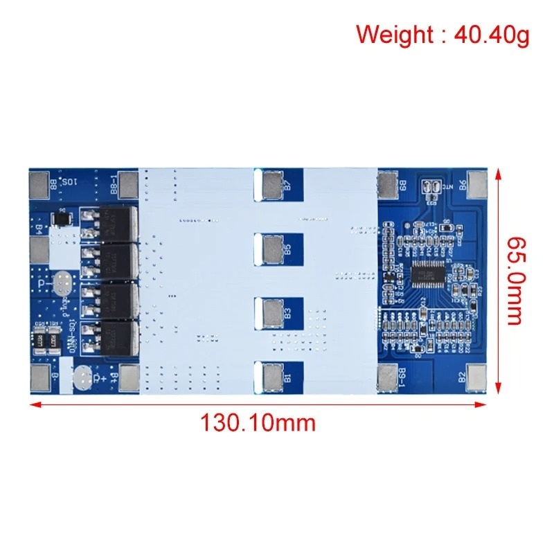 BMS 10S (42V-15A ) Ternary Lithium Battery Protection Module