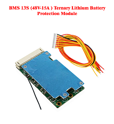 BMS 13S (48V - 15A )Lithium Battery Protection Module with Passive Balance