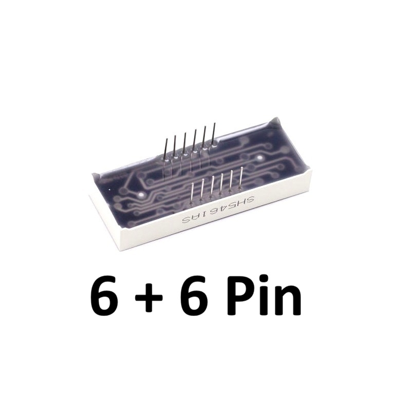 Four Digit Clock Time 7 Segment (0.56 Inch) Com.Anode - RED - 5643BS
